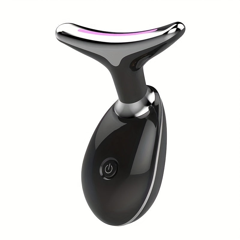 Rechargeable LED Facial And Neck Massager