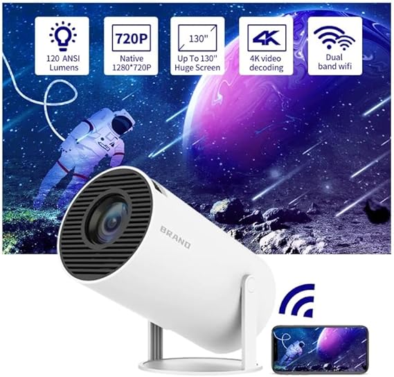 Wireless Game Projector 2 in 1 Professional Chip