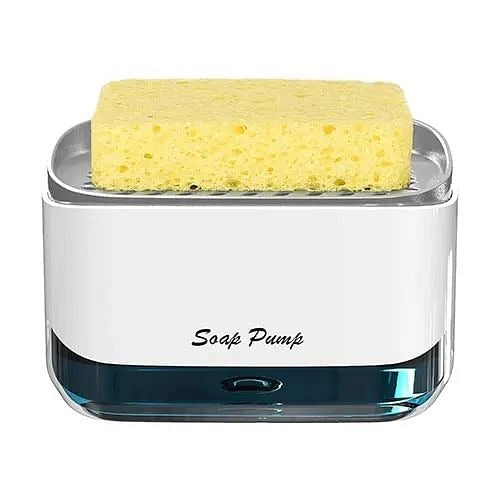 Soap Pump Dispenser with Sponge Holder