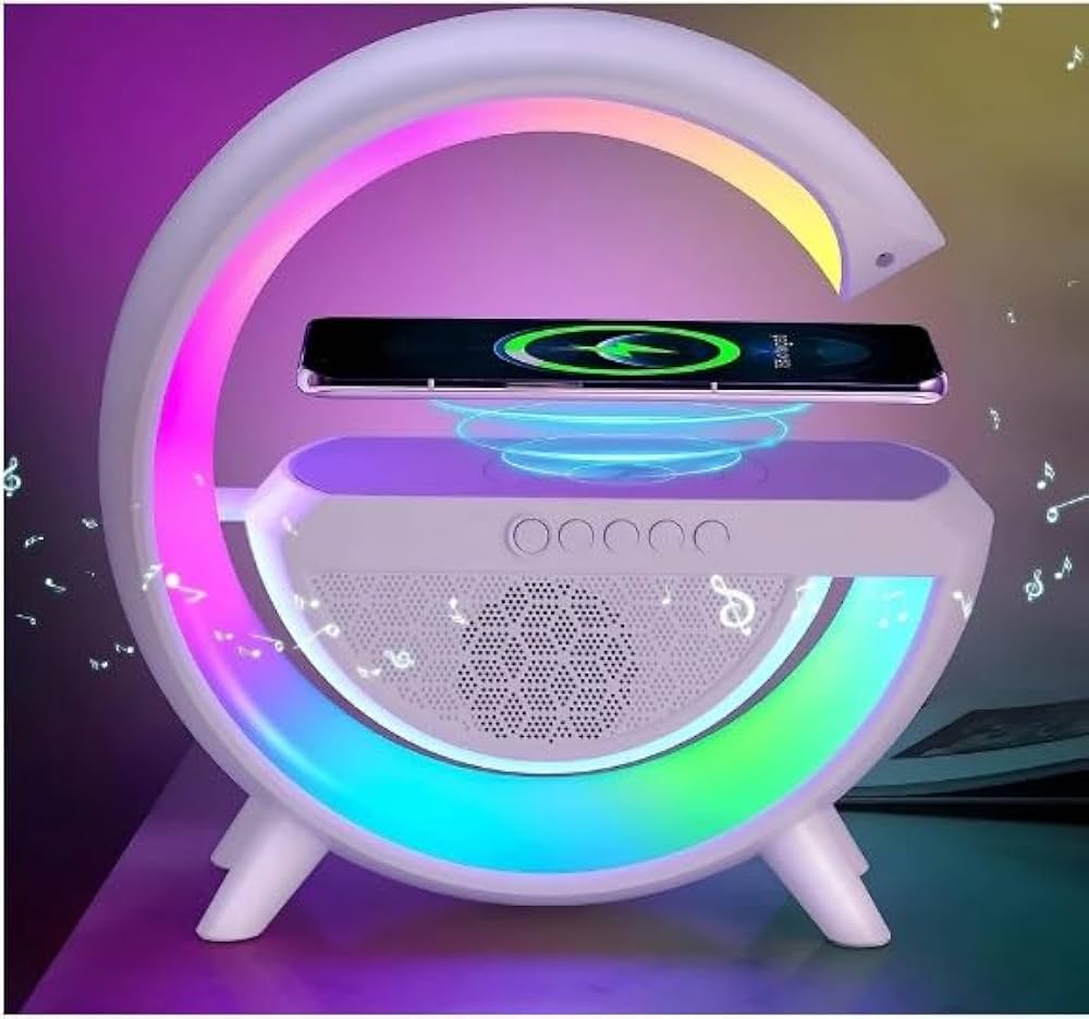 LED Wireless Charger Speaker: Elevate Your Charging Experience with Premium Sound - ESOHNI