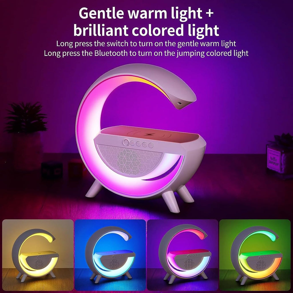 LED Wireless Charger Speaker: Elevate Your Charging Experience with Premium Sound - ESOHNI