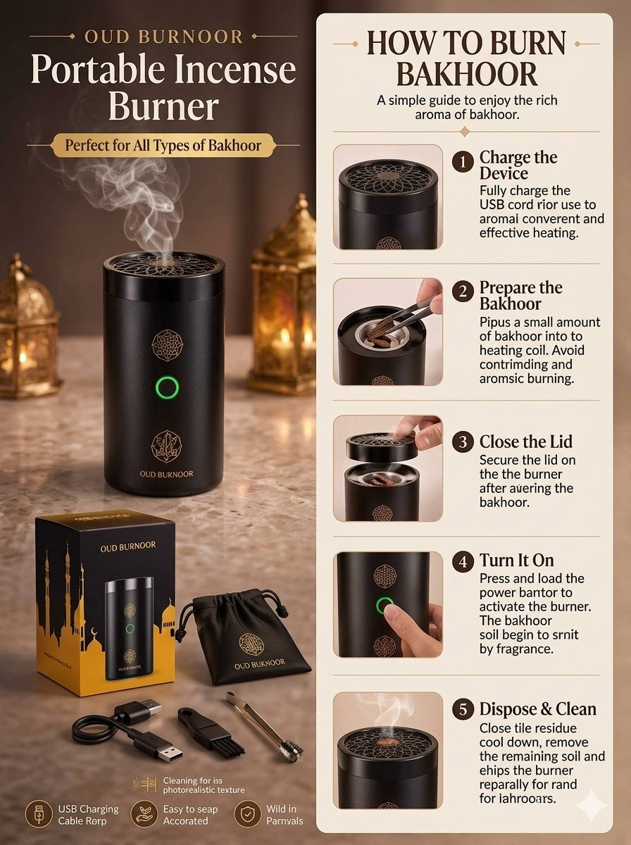 Smart Bakhoor Perfume Dispenser - ESOHNI