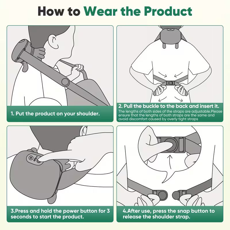 USB Cordless Electric Massager