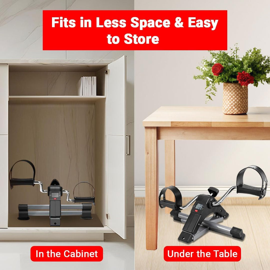 Mini Foldable Arm & Leg Pedal Exerciser