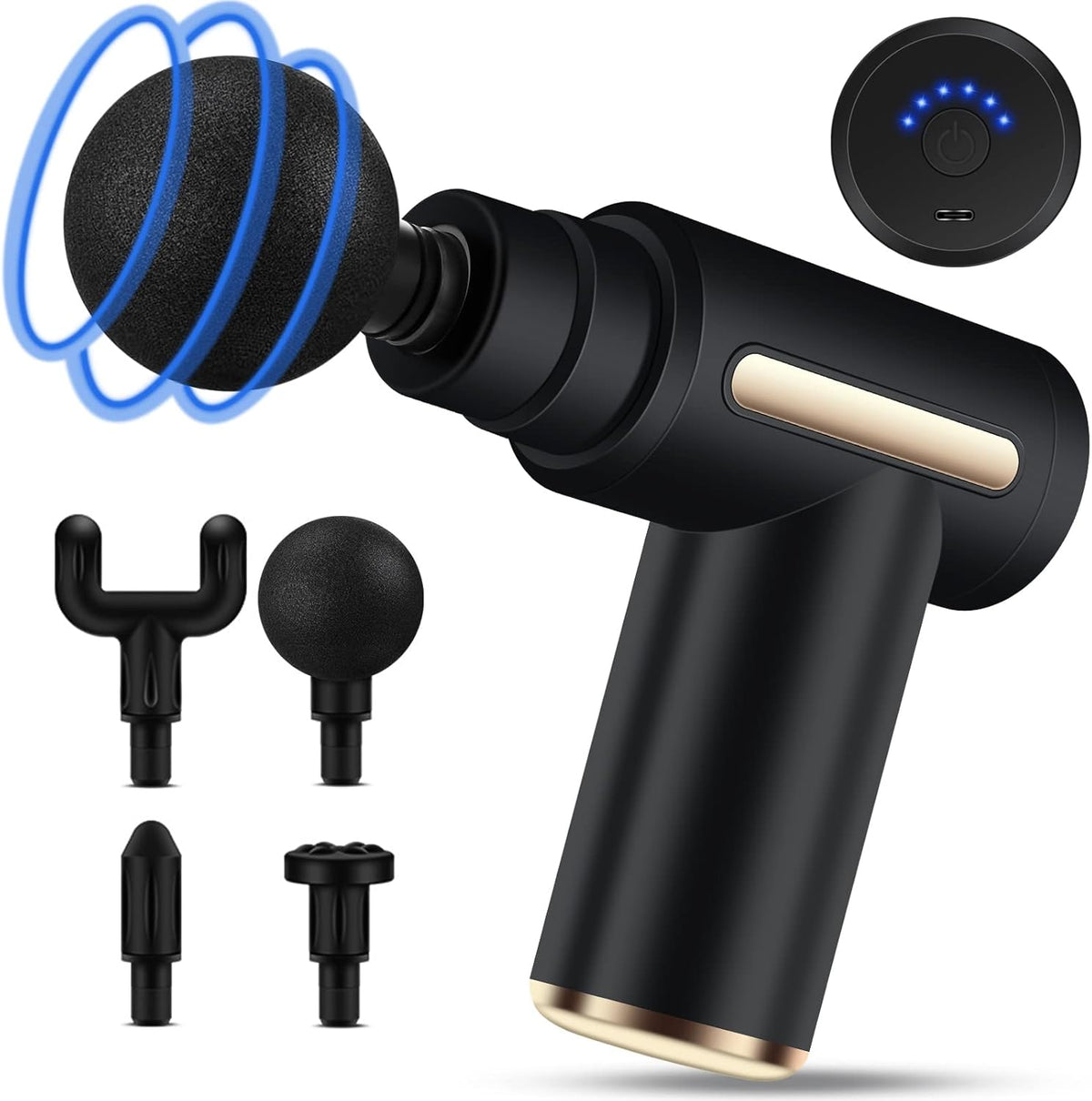 Uplayteck Mini Massage Gun – Deep Tissue Handheld Massager