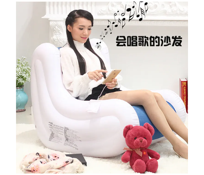 Portable Inflatable Bean Bag Sofa