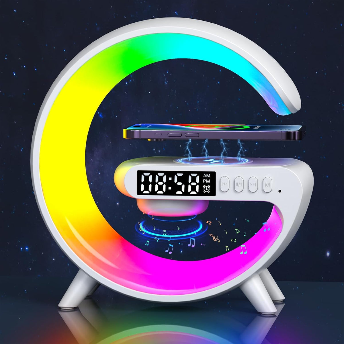 G-Shape Light-Up Wireless Speaker