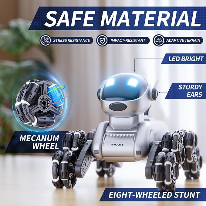 Skirfy Smart Robot Dog Toy for Kids