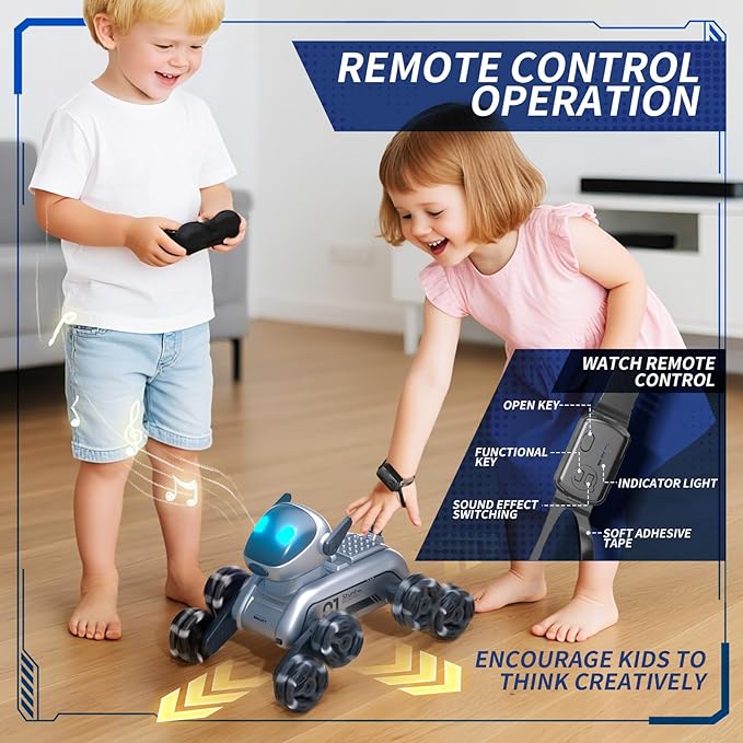 Skirfy Smart Robot Dog Toy for Kids