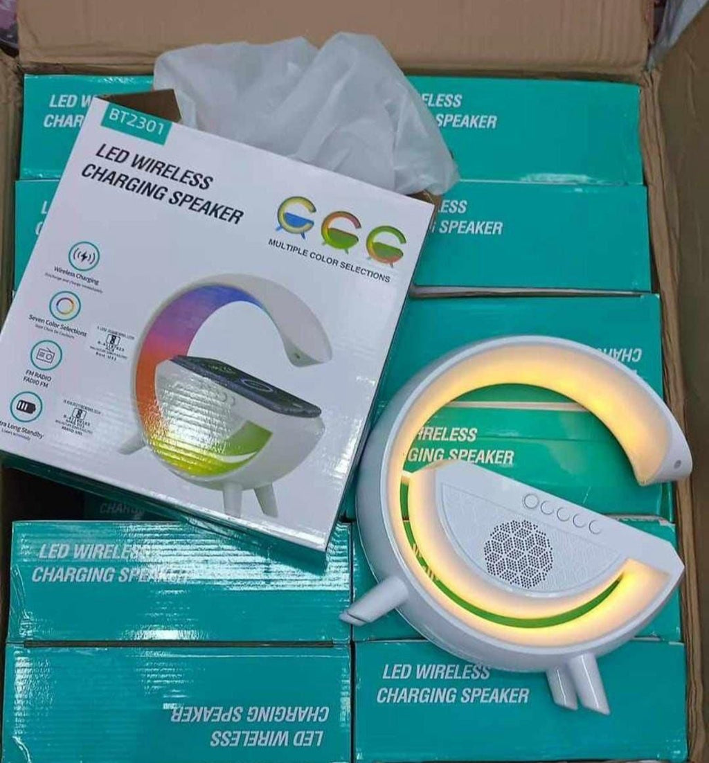 LED Wireless Charger Speaker: Elevate Your Charging Experience with Premium Sound - ESOHNI