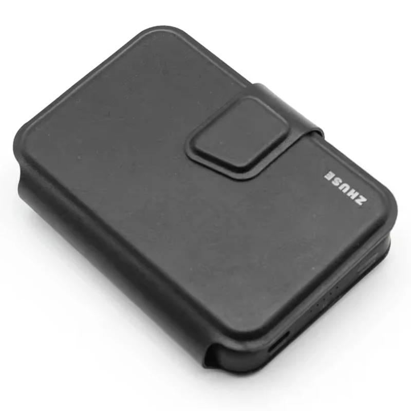 ZHUSE - Wireless Power Bank Card Holder: Charge and Organize in Style - ESOHNI