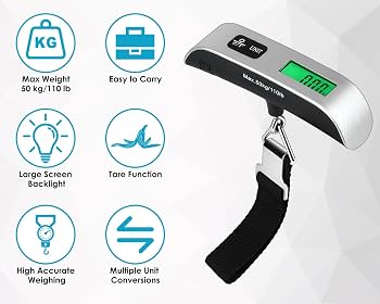 Portable Luggage Scale: Your Ultimate Travel Companion - ESOHNI