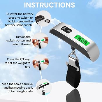 Portable Luggage Scale: Your Ultimate Travel Companion - ESOHNI