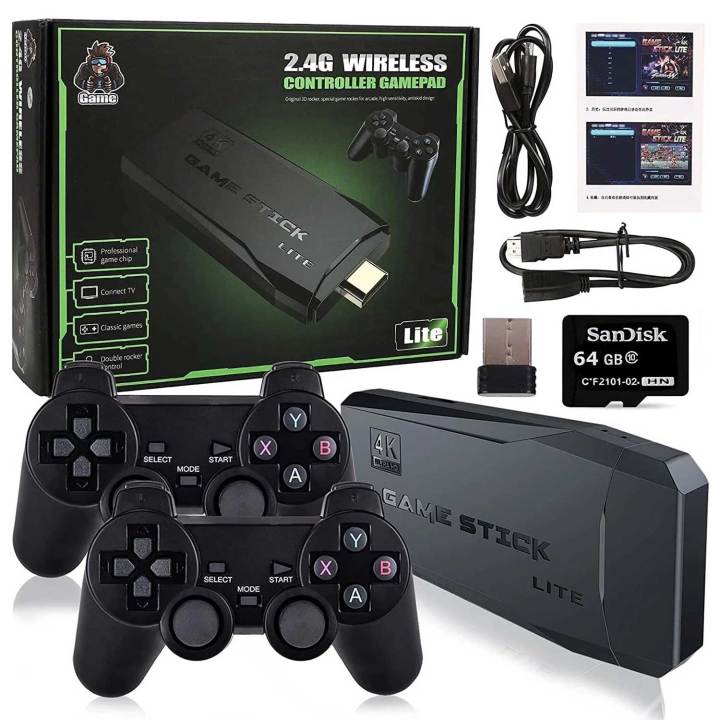 Wireless Gamepad Console: Elevate Your Retro Gaming Experience - ESOHNI