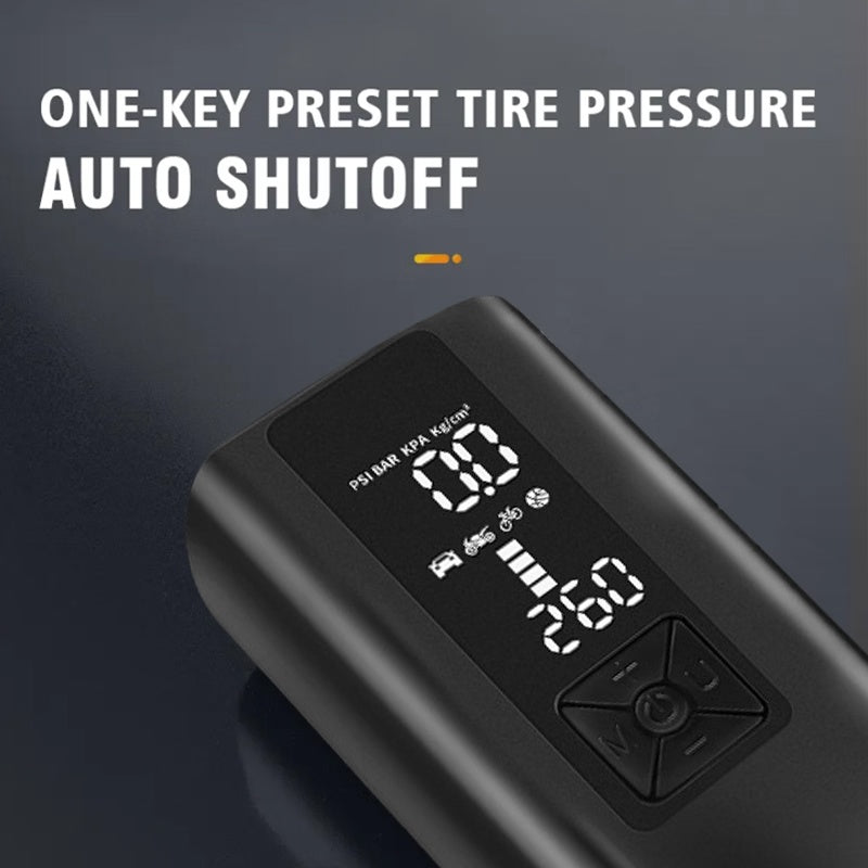 Smart Portable Digital Tyre Inflator / Digital Air Compressor - ESOHNI