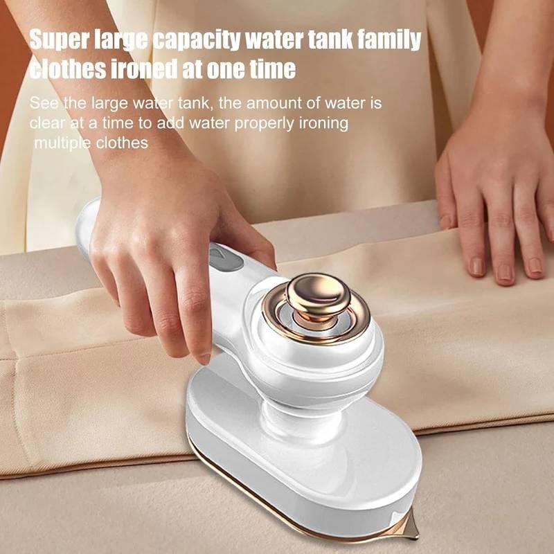 Handheld Steam Iron - Your Portable Solution for Effortless Garment Care - ESOHNI