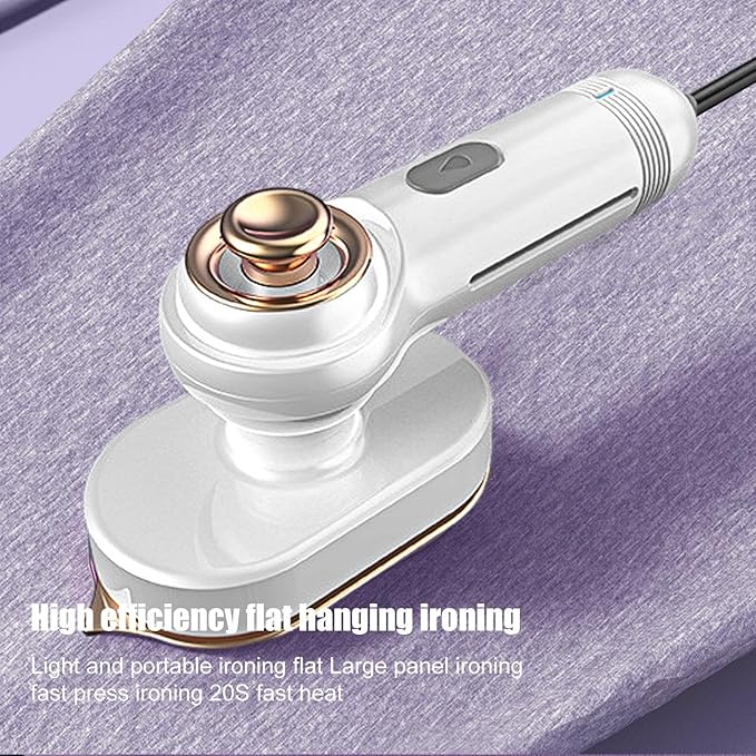 Handheld Steam Iron - Your Portable Solution for Effortless Garment Care - ESOHNI