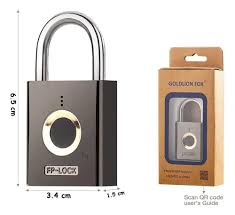 GoldLion Fox - Fingerprint Padlock