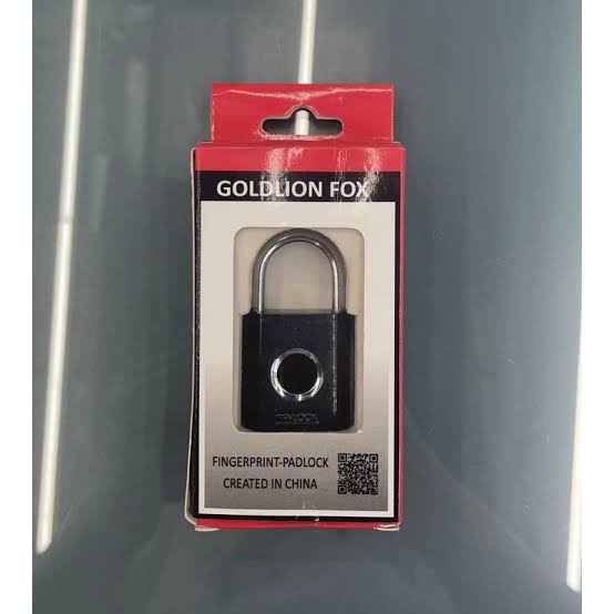 GoldLion Fox - Fingerprint Padlock