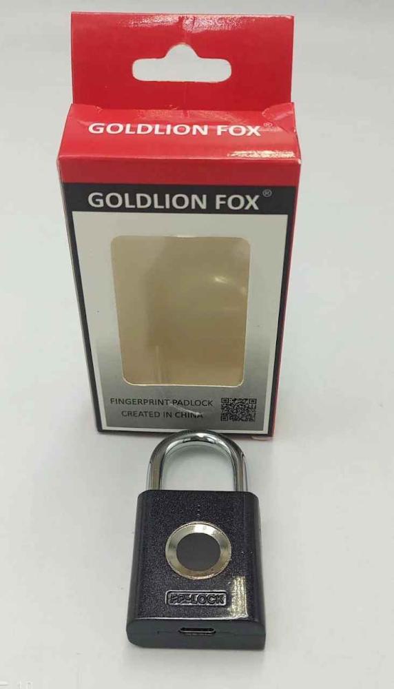 GoldLion Fox - Fingerprint Padlock