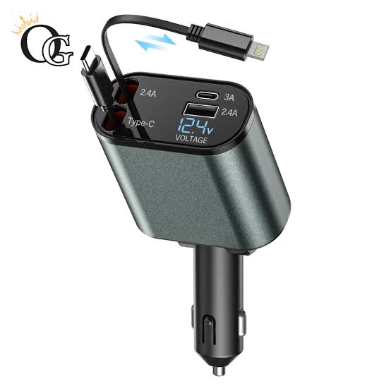 4 in 1 Retractable Charger