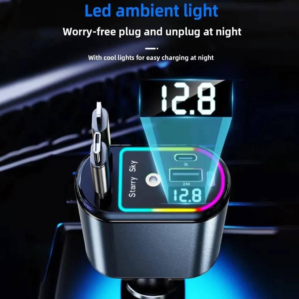 4 in 1 Retractable Charger